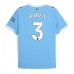 Manchester City Ruben Dias #3 Hjemmedrakt 2025-26 Korte ermer